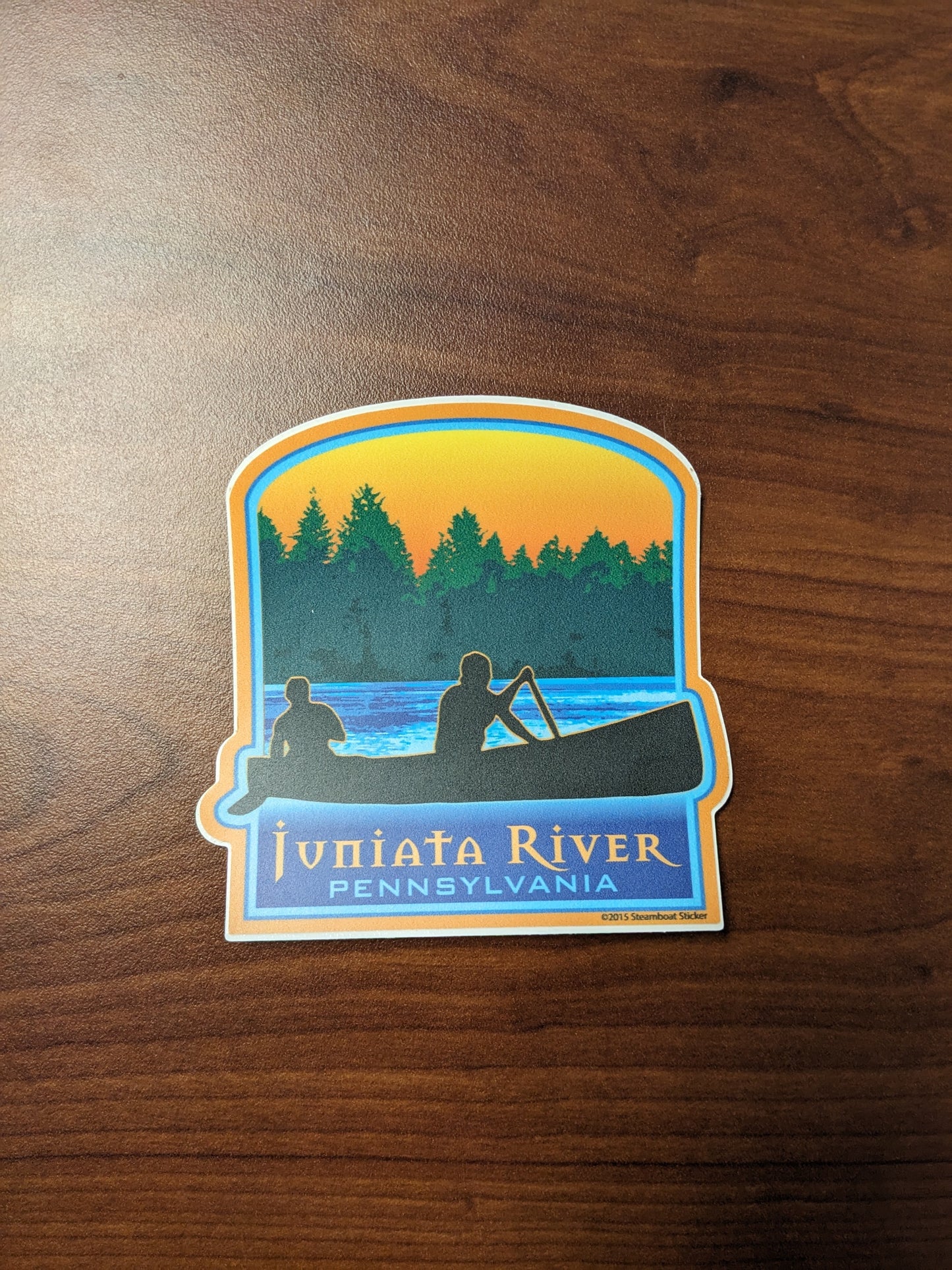 Juniata River Kayak Sticker